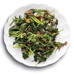 Spicy Sauteed Broccoli Rabe with Garlic