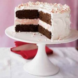 Peppermint Ice Cream Cake