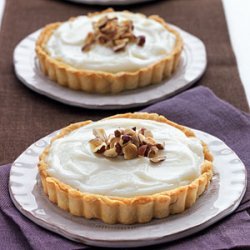 White Chocolate-Hazelnut Tarts