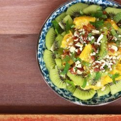 Fruit With Orange-Ginger Dressing