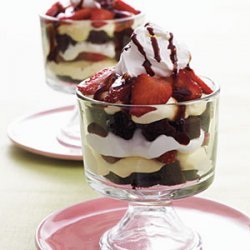 Strawberry-Chocolate Trifle