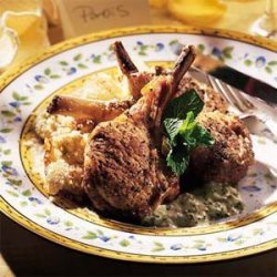 Lamb Chops with Mint Aioli