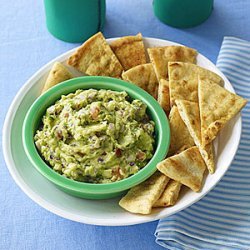 Guacamole with Cumin Chips