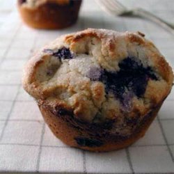 Spiced Blueberry Muffins