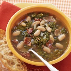 Greens, Beans, and Bacon Soup