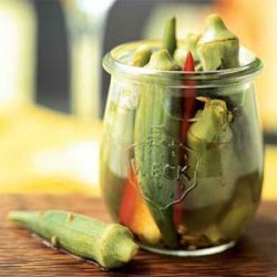 Spicy Pickled Okra