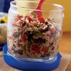 Cuban Beans and Rice Salad