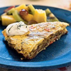 Smoked Salmon and Dill Tortilla