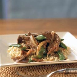 Beef with Sugar Snap Peas