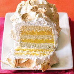 Lemon Meringue Cake