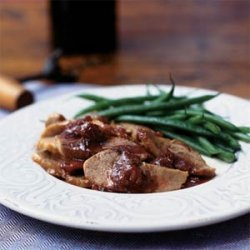 Duck Breast with Cherry-Pepper Sauce