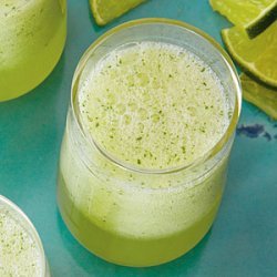 Frozen Honeydew-Limeade Slush