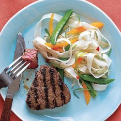 Grilled Miso-Marinated Filet Mignon