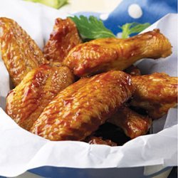 Spicy Honey-Molasses Wings