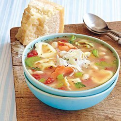 Tortellini and White Bean Soup