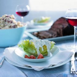 Iceberg Salad with Buttermilk Dressing