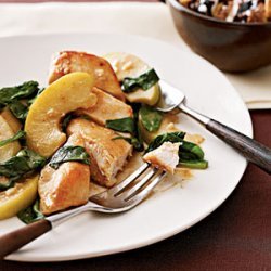 Apple-Spinach Chicken