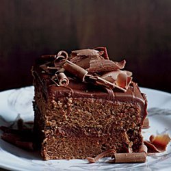 Milk-Chocolate-Frosted Layer Cake