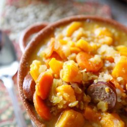 Split Pea Soup with Sausage and Potato