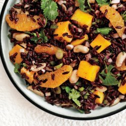 Black Rice Salad with Mango and Peanuts