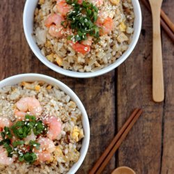 Shrimp Fried Rice with Ginger