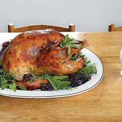 Roast Heritage Turkey with Bacon-Herb and Cider Gravy