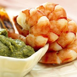 Shrimp with Artichoke Pesto