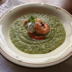 Zucchini with Cilantro and Cream