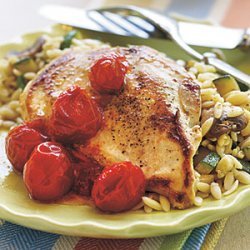 Chicken with Dried Tomato Sauce