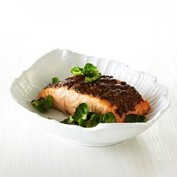 Roast Salmon with Whole-Grain-Mustard Crust