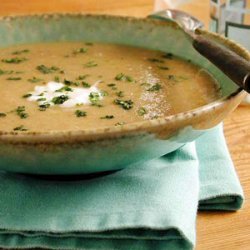 Roasted Eggplant and Garlic Soup