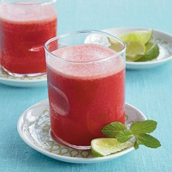 Strawberry-Lime Agua Fresca