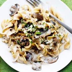 Eggplant Stroganoff