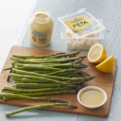 Asparagus Salad with Lemon & Feta