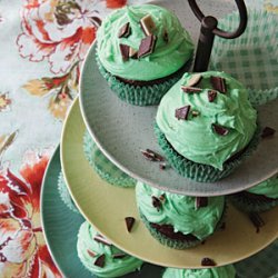 Mint Chocolate Chip Cupcakes