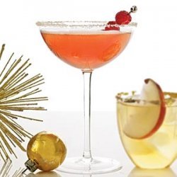 Peach Melba Cocktail