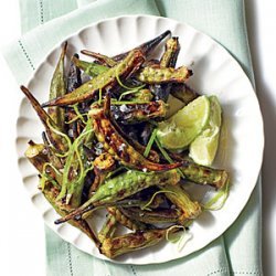 Charred Okra