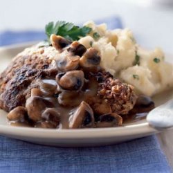 Country-Fried Steak with Mushroom Gravy