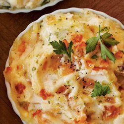 Caramelized Onion Mashed Potato Bake