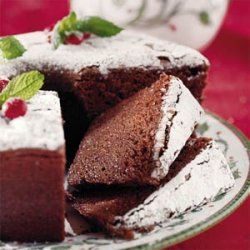 Chocolate Velvet  Pound  Cake