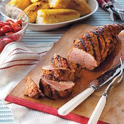 Chili-Rubbed Pork Tenderloin