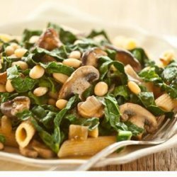 Greens, Mushroom and White Bean Ragoût