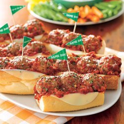 Turkey Meatball Subs