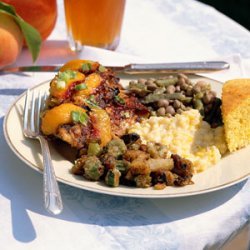 Fried Okra and Potatoes