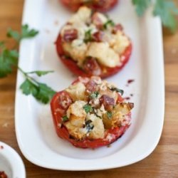 Grilled Stuffed Tomatoes