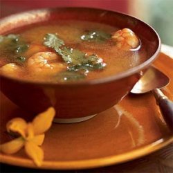 Sour and Spicy Shrimp Soup