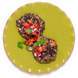 Black Bean Cakes with Queso Fresco