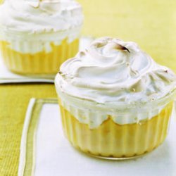 Orange Meringue Puddings