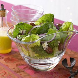 Romaine, Blue Cheese and Spiced-Pecan Salad