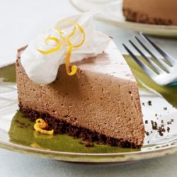 Orange-Chocolate Mousse Pie